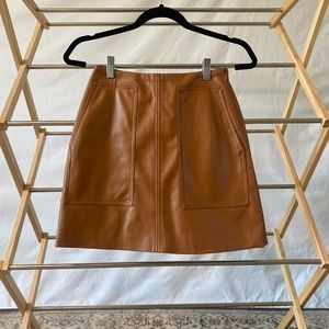 H&M Leather Skirt